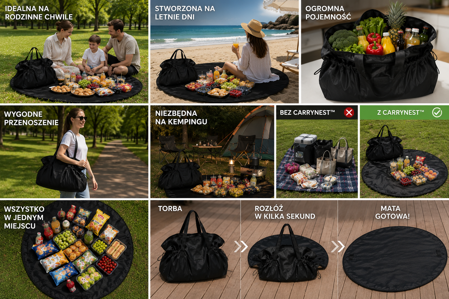 Torba CarryNest 2 w 1